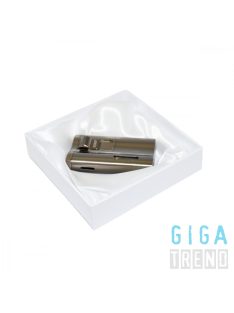 Jet lángos Öngyújtó díszdobozos - fém Jet grafit