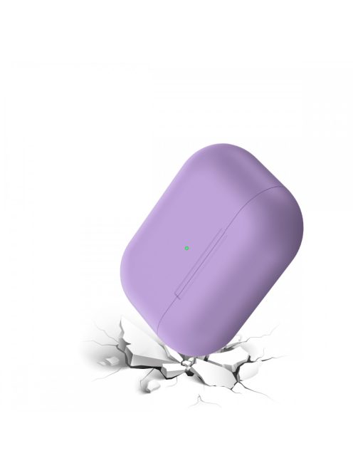 Két részes vékony szilikon tok AirPods Pro készülékhez Purple