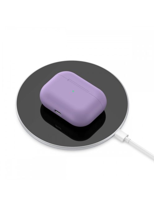 Két részes vékony szilikon tok AirPods Pro készülékhez Purple