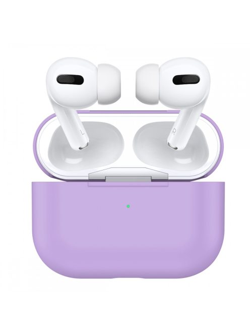 Két részes vékony szilikon tok AirPods Pro készülékhez Purple