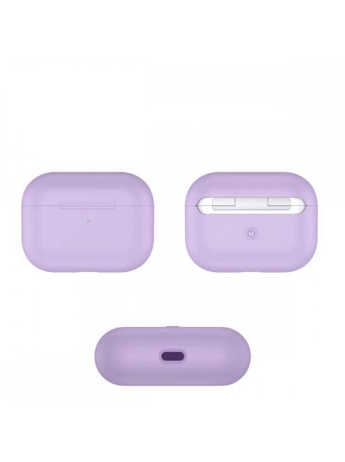 Két részes vékony szilikon tok AirPods Pro készülékhez Purple