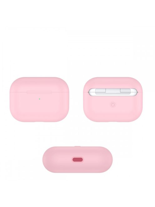 Két részes vékony szilikon tok AirPods Pro készülékhez Pink