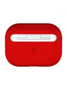 Két részes vékony szilikon tok AirPods Pro készülékhez Red