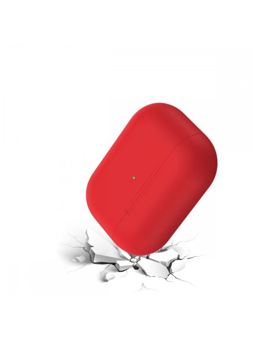 Két részes vékony szilikon tok AirPods Pro készülékhez Red