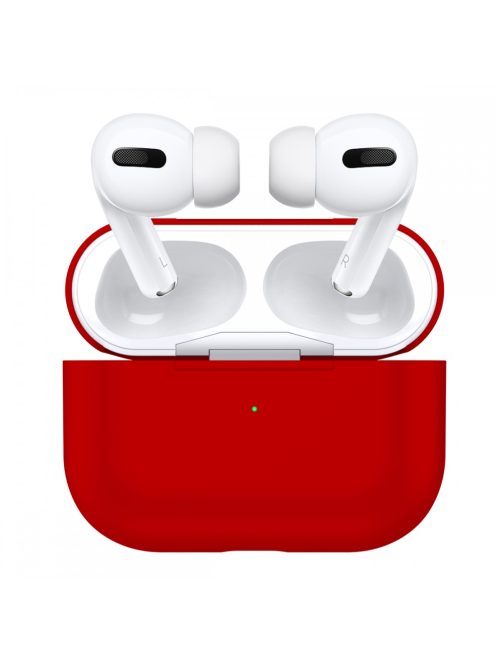 Két részes vékony szilikon tok AirPods Pro készülékhez Red