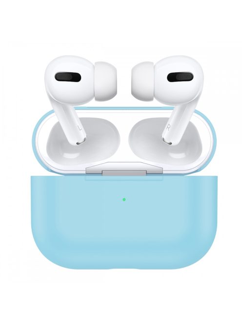 Két részes vékony szilikon tok AirPods Pro készülékhez Sky Blue