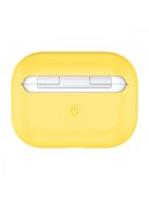 Két részes vékony szilikon tok AirPods Pro készülékhez Yellow