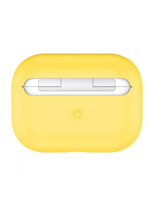 Két részes vékony szilikon tok AirPods Pro készülékhez Yellow
