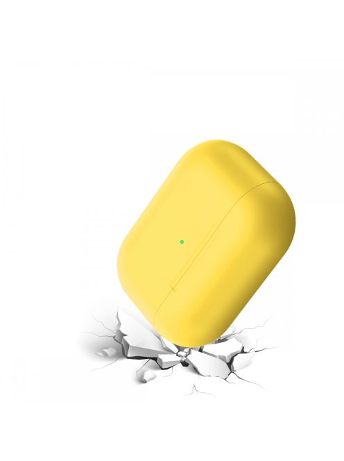 Két részes vékony szilikon tok AirPods Pro készülékhez Yellow