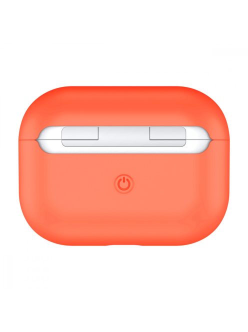 Két részes vékony szilikon tok AirPods Pro készülékhez Peach