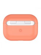 Két részes vékony szilikon tok AirPods Pro készülékhez Papaya