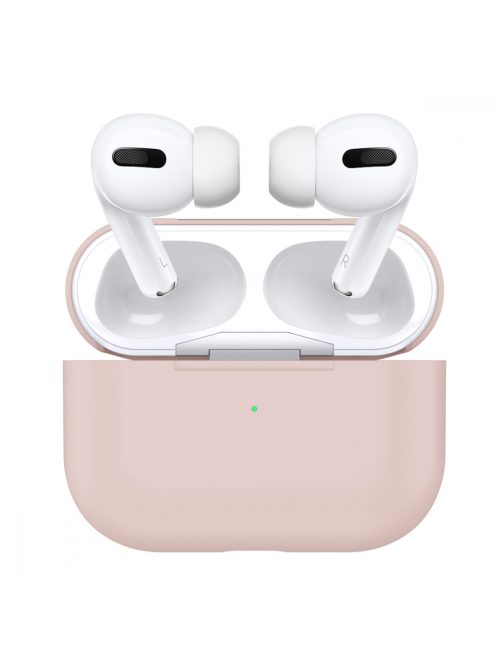 Két részes vékony szilikon tok AirPods Pro készülékhez Pink Sand