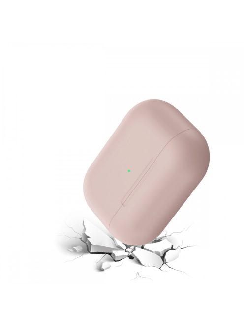 Két részes vékony szilikon tok AirPods Pro készülékhez Pink Sand