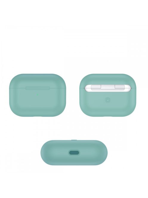 Két részes vékony szilikon tok AirPods Pro készülékhez Mint Green