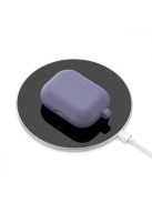 Vastag szilikon tok karabínerrel AirPods Pro készülékhez Lavender