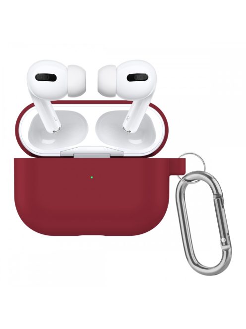 Vastag szilikon tok karabínerrel AirPods Pro készülékhez Hidoscus