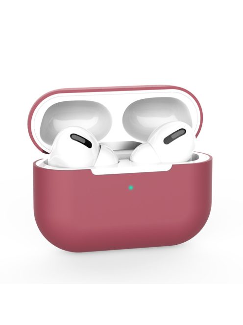 Vékony szilikon tok 
AirPods Pro készülékhez Dark Red