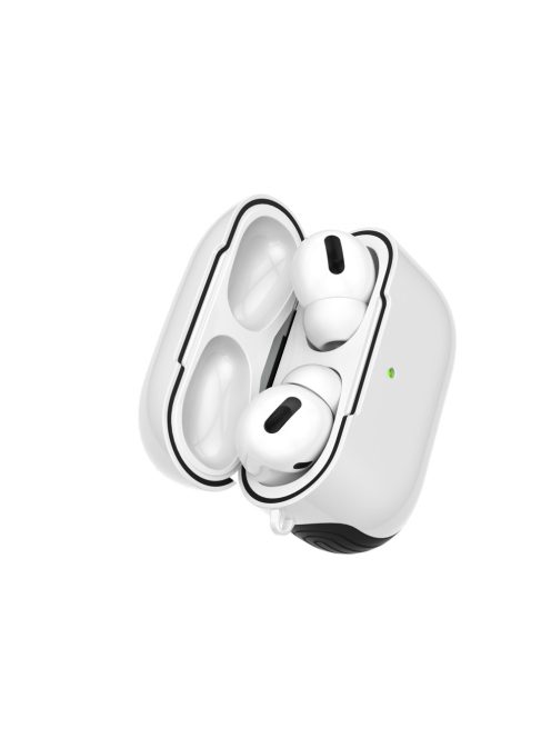 Hybrid TPU polikarbonát tok AirPods Pro készülékhez White