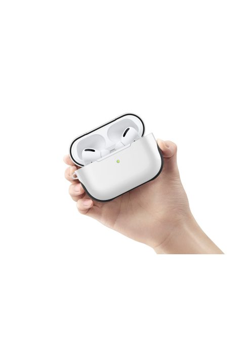 Hybrid TPU polikarbonát tok AirPods Pro készülékhez White