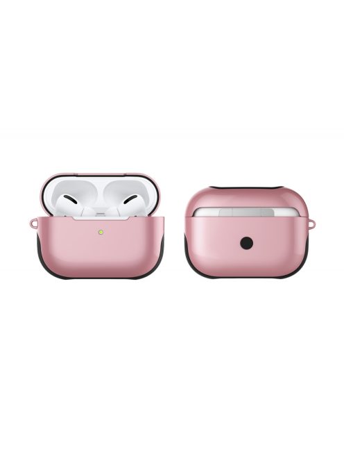 Hybrid TPU polikarbonát tok AirPods Pro készülékhez Pink