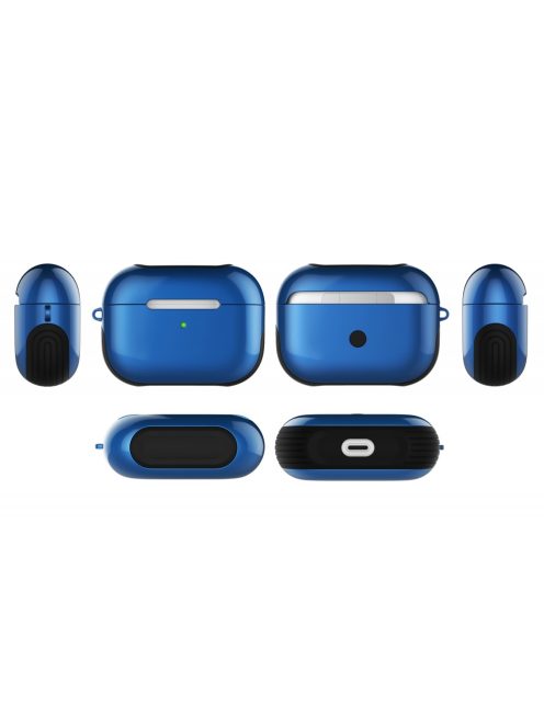 Hybrid TPU polikarbonát tok AirPods Pro készülékhez Blue