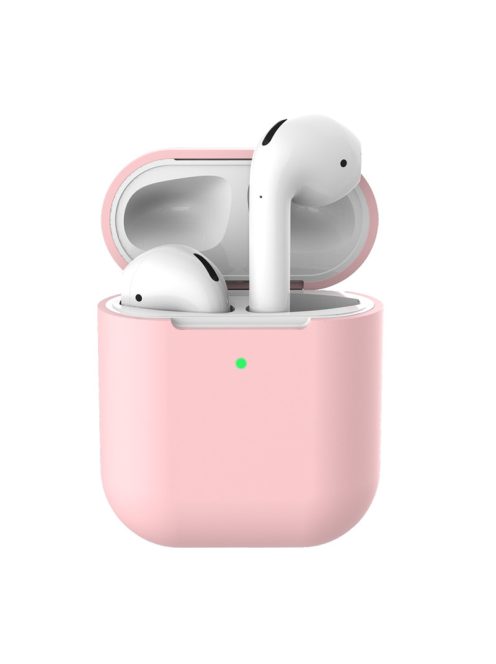 Vékony szilikon tok 
AirPods készülékhez Pink