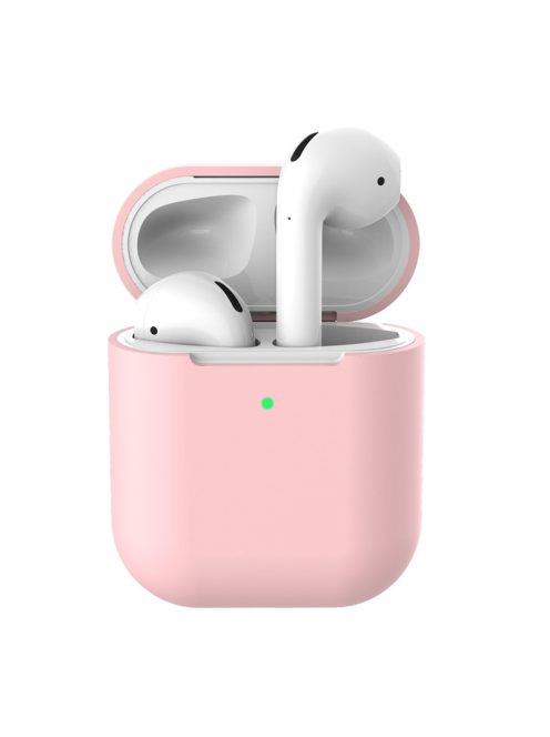 Vékony szilikon tok 
AirPods készülékhez Pink