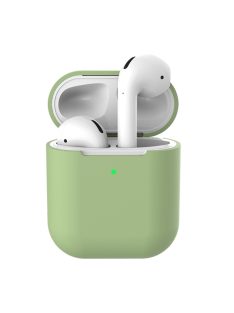 Vékony szilikon tok 
AirPods készülékhez Grass Green