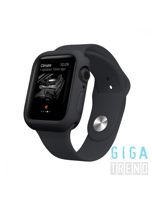 Színes TPU tok Apple Watch 40MM készülékhez Black