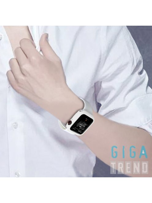 Színes TPU tok Apple Watch 40MM készülékhez White
