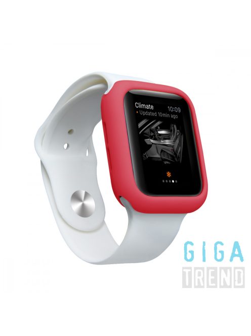 Színes TPU tok Apple Watch 40MM készülékhez Red