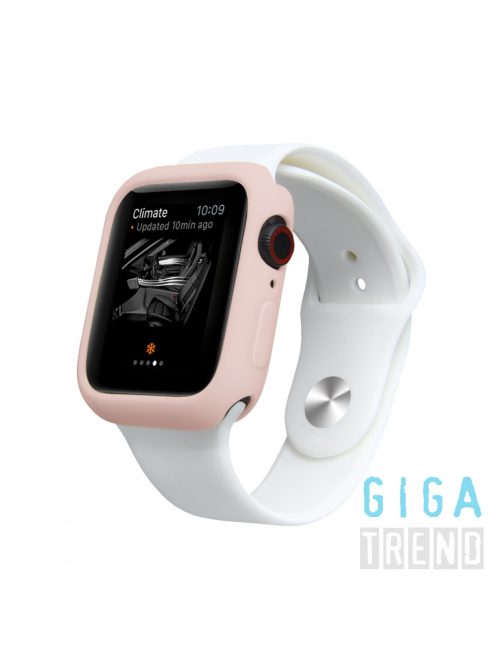 Színes TPU tok Apple Watch 40MM készülékhez Pink