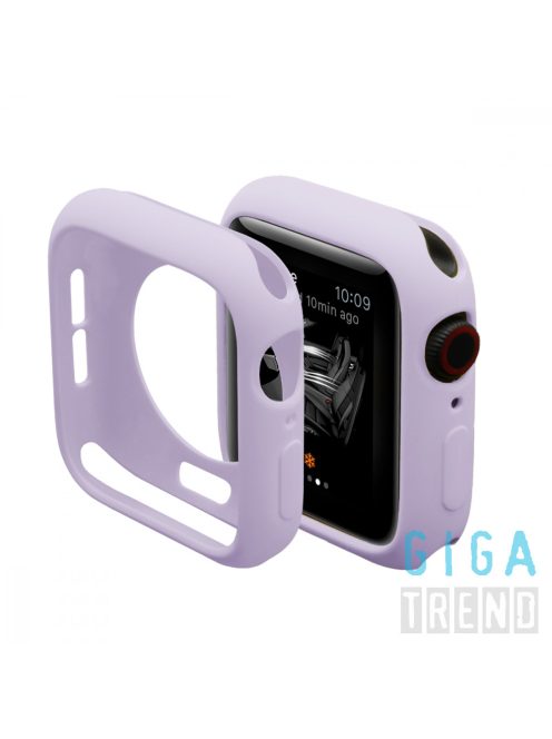 Színes TPU tok Apple Watch 40MM készülékhez Purple