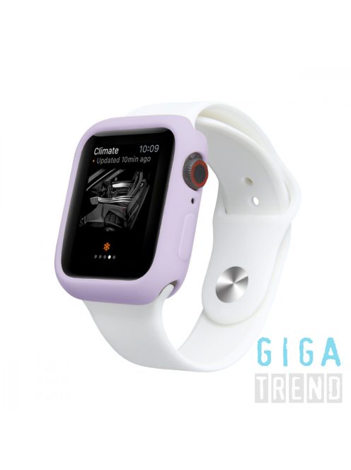 Színes TPU tok Apple Watch 40MM készülékhez Purple