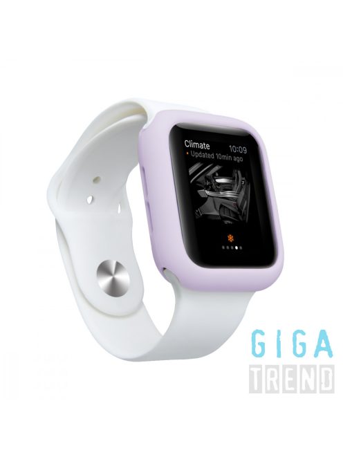 Színes TPU tok Apple Watch 40MM készülékhez Purple