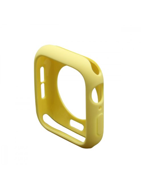 Színes TPU tok Apple Watch 40MM készülékhez Yellow