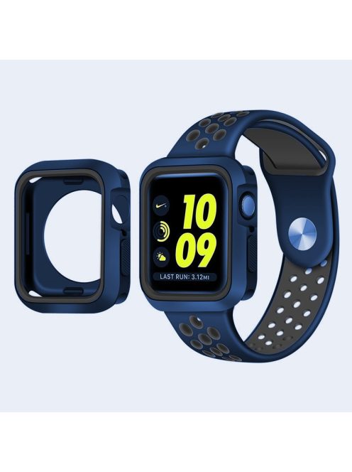 Kétszínű "Armor" tok Apple Watch 40MM készülékhez Blue+ Black