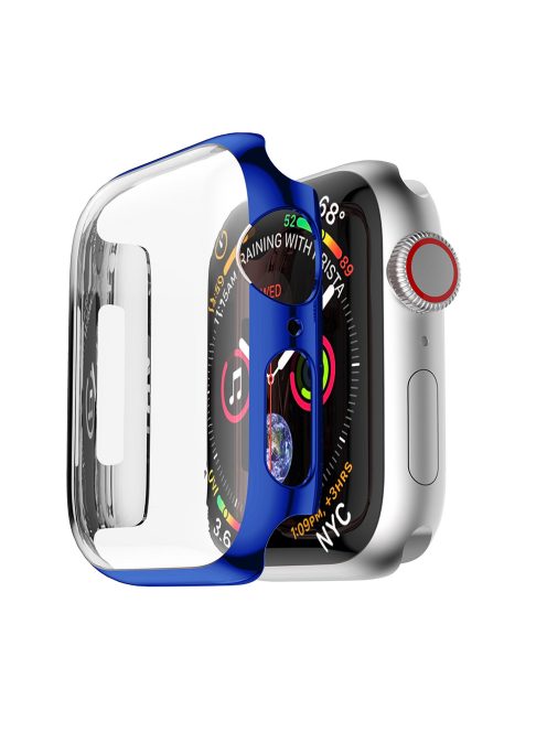 Kemény polikarbonát tok Apple Watch 44MM készülékhez Blue