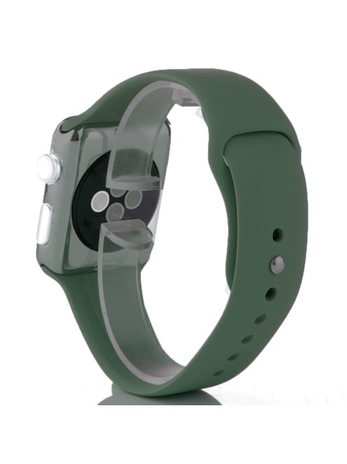 Szilikon szíj 
Apple Watch 40MM készülékhez Olive Green