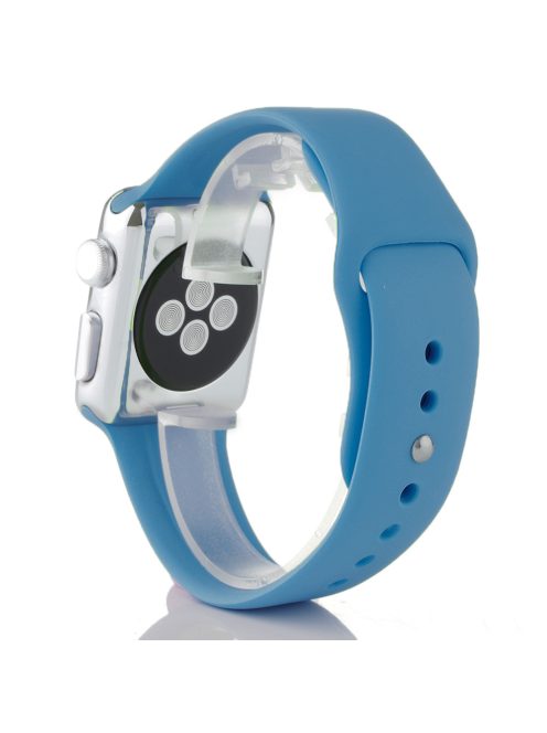 Szilikon szíj Apple Watch 40MM készülékhez Ceramics Blue