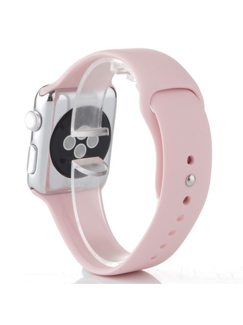 Szilikon szíj 
Apple Watch 44MM készülékhez Light Pink