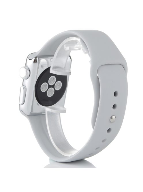 Szilikon szíj 
Apple Watch 44MM készülékhez Light Grey