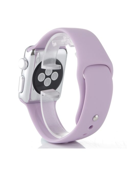 Szilikon szíj 
Apple Watch 44MM készülékhez Light Purple