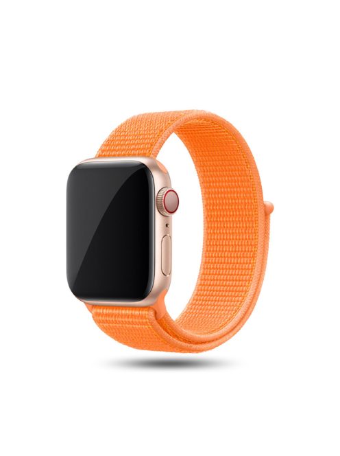 Nylon szíj tépőzárral Apple Watch 40MM készülékhez Spicy Orange