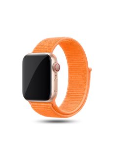   Nylon szíj tépőzárral Apple Watch 44MM készülékhez Spicy Orange