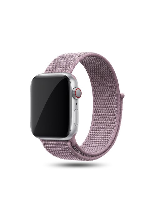 Nylon szíj tépőzárral Apple Watch 44MM készülékhez Rose Pink