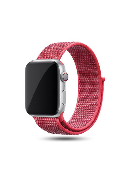 Nylon szíj tépőzárral Apple Watch 44MM készülékhez Hibiscus