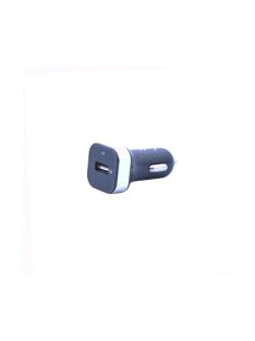   Autós szivargyújtós töltő USB kimenettel,  fekete színben